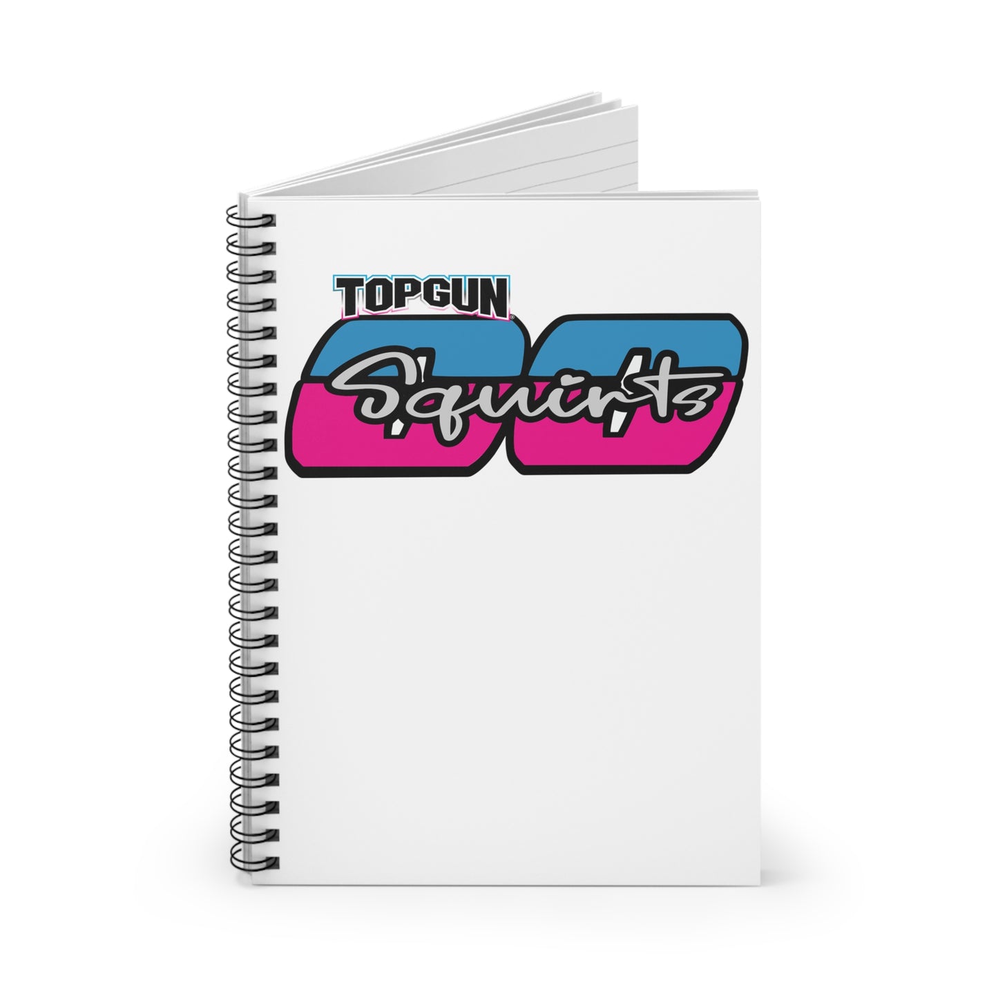 Spiral Notebook OO squirts Ruled Line