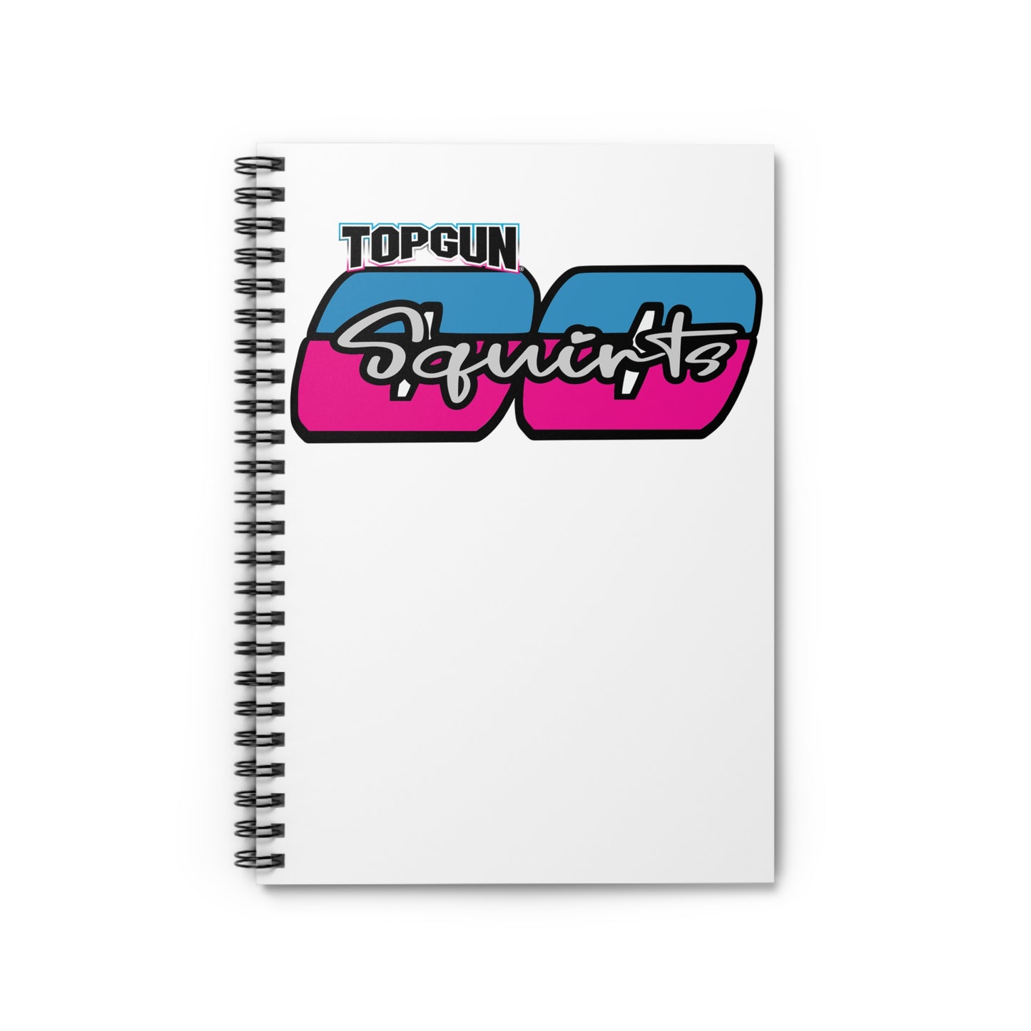 Spiral Notebook OO squirts Ruled Line