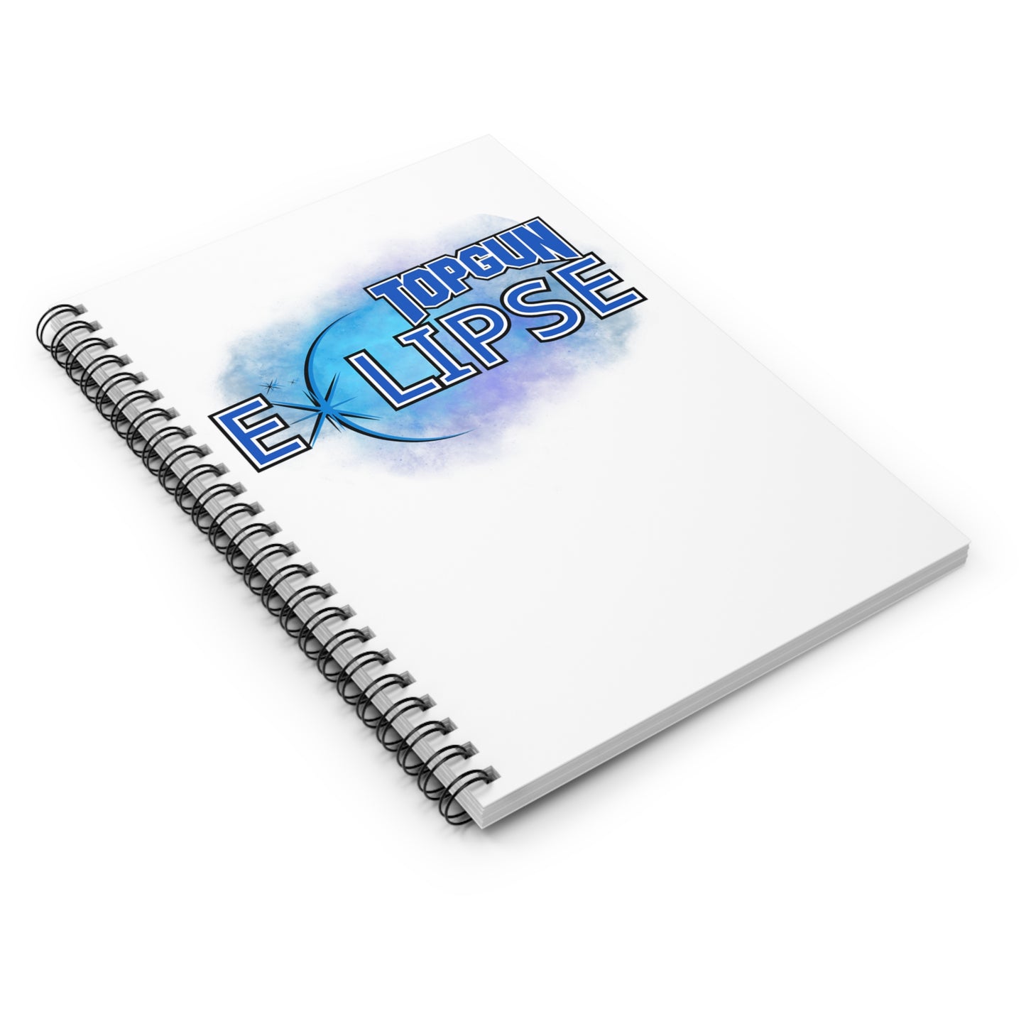 Spiral Notebook Eclipse Ruled Line