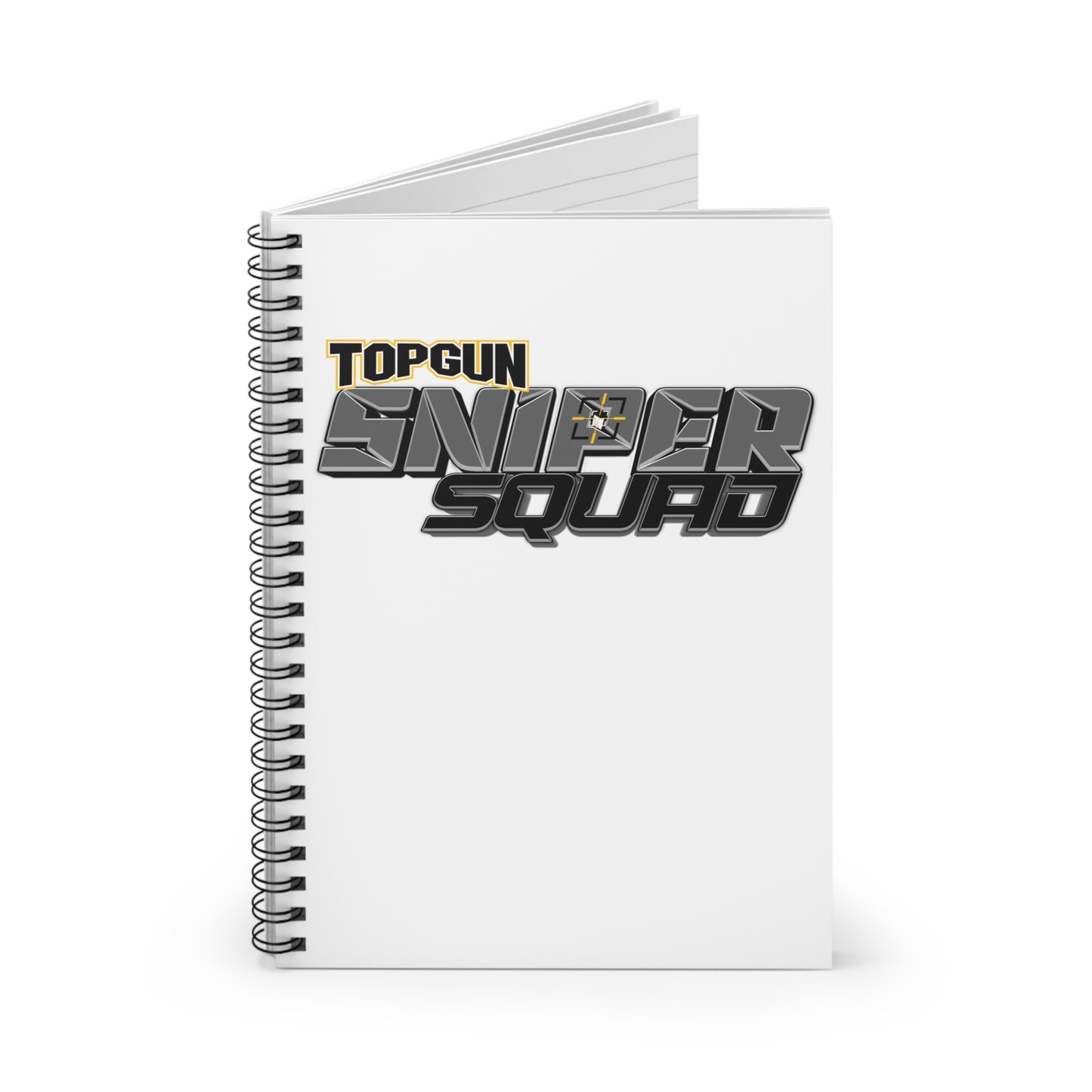 Spiral Notebook Sniper Squad Ruled Line