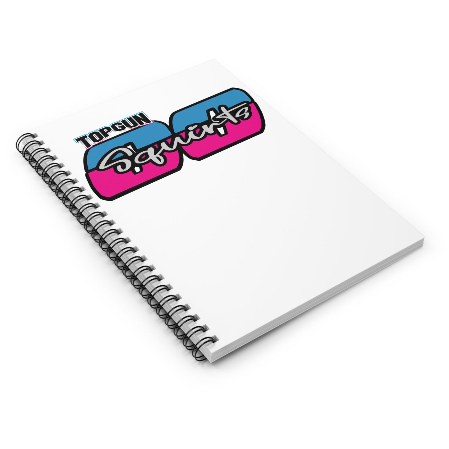Spiral Notebook OO squirts Ruled Line