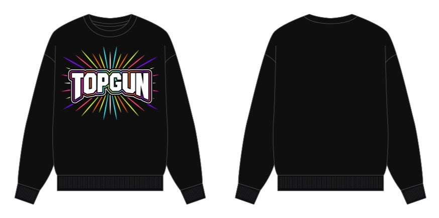 Bling Rainbow TOPGUN Crew