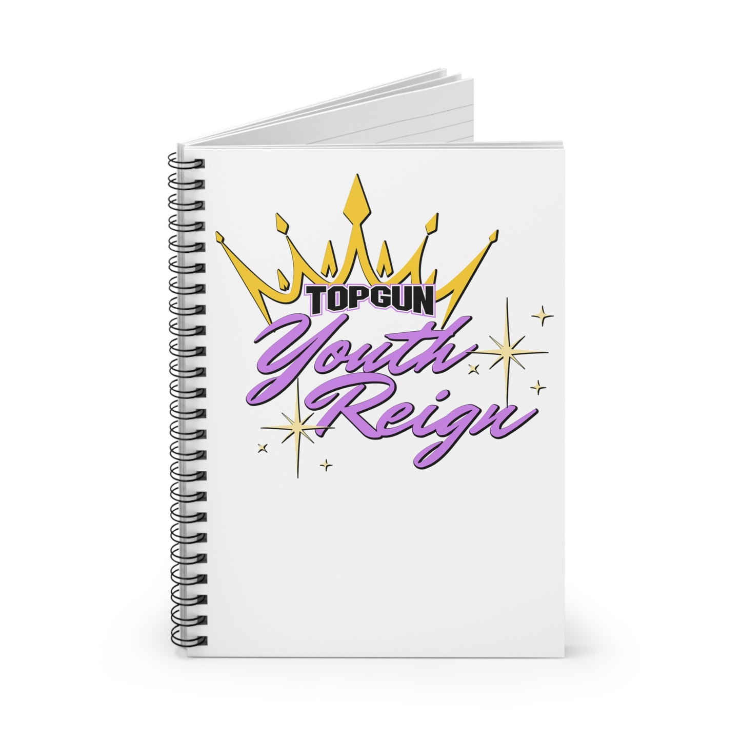 Spiral Notebook Youth Reign Ruled Line