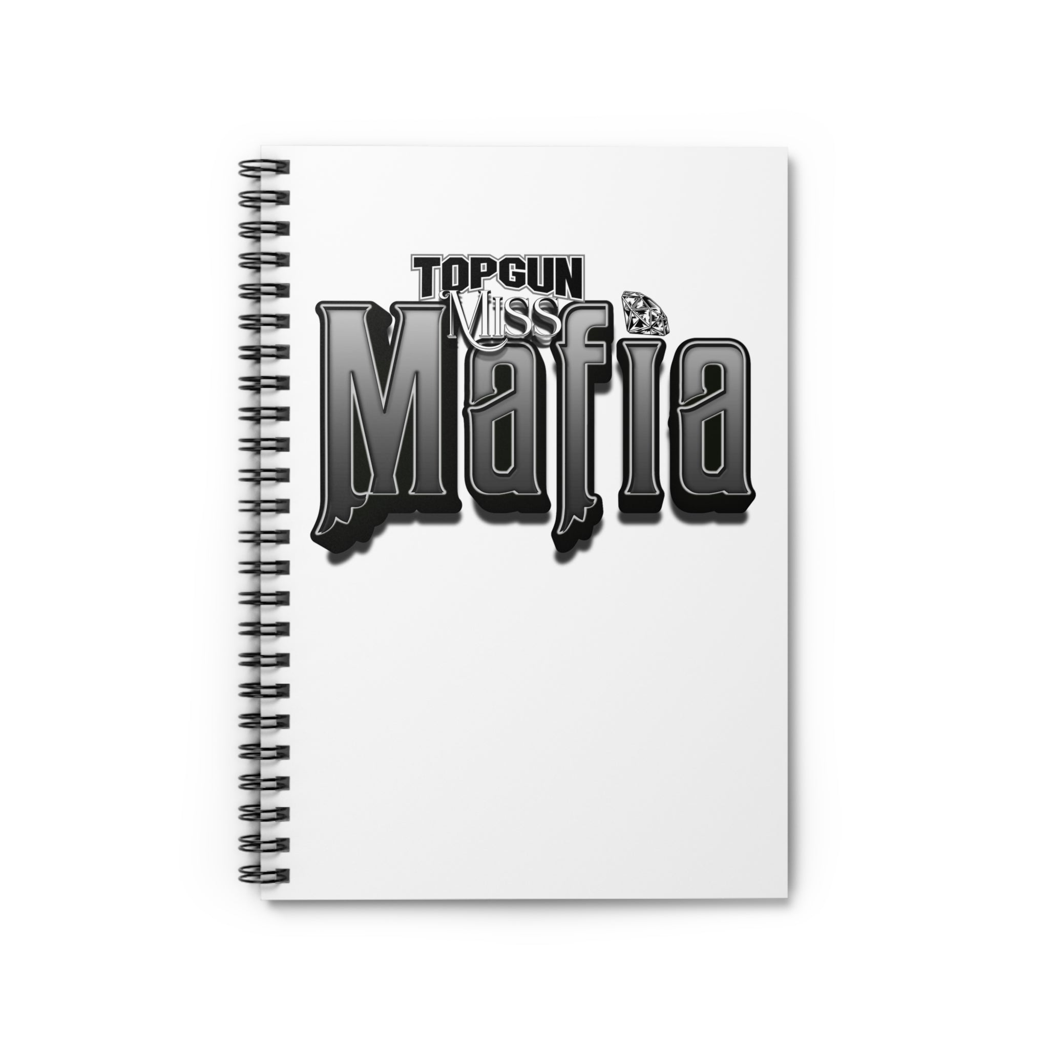 Spiral Notebook Miss Mafia Ruled Line – TGProShop