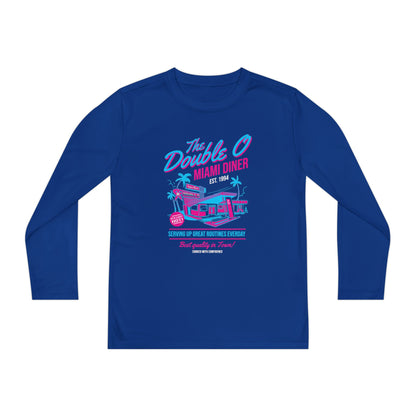 Youth Long Sleeve Tee — 'The Double O Miami Diner - TGProShop