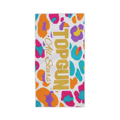 Top Gun All Stars Bright Leopard Beach Towel - TGProShop