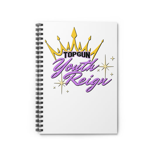 Spiral Notebook Youth Reign Ruled Line
