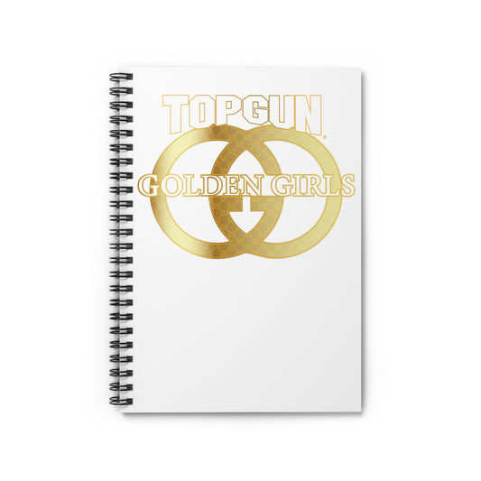 Spiral Notebook Golden Girls Ruled Line