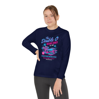 Youth Long Sleeve Tee — 'The Double O Miami Diner - TGProShop