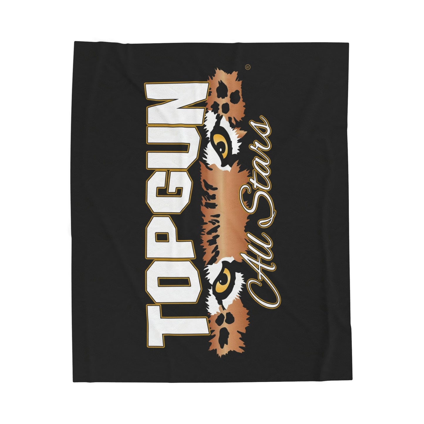Topgun Jag Eyes- Velveteen Plush Blanket