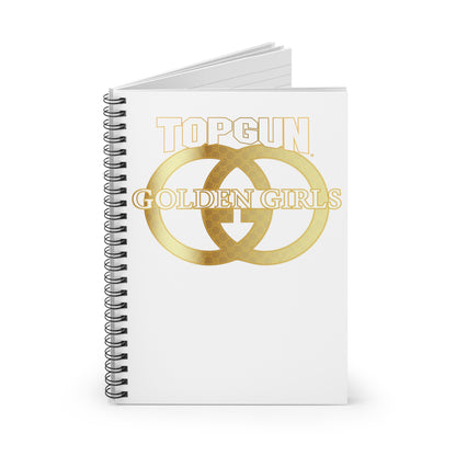 Spiral Notebook Golden Girls Ruled Line