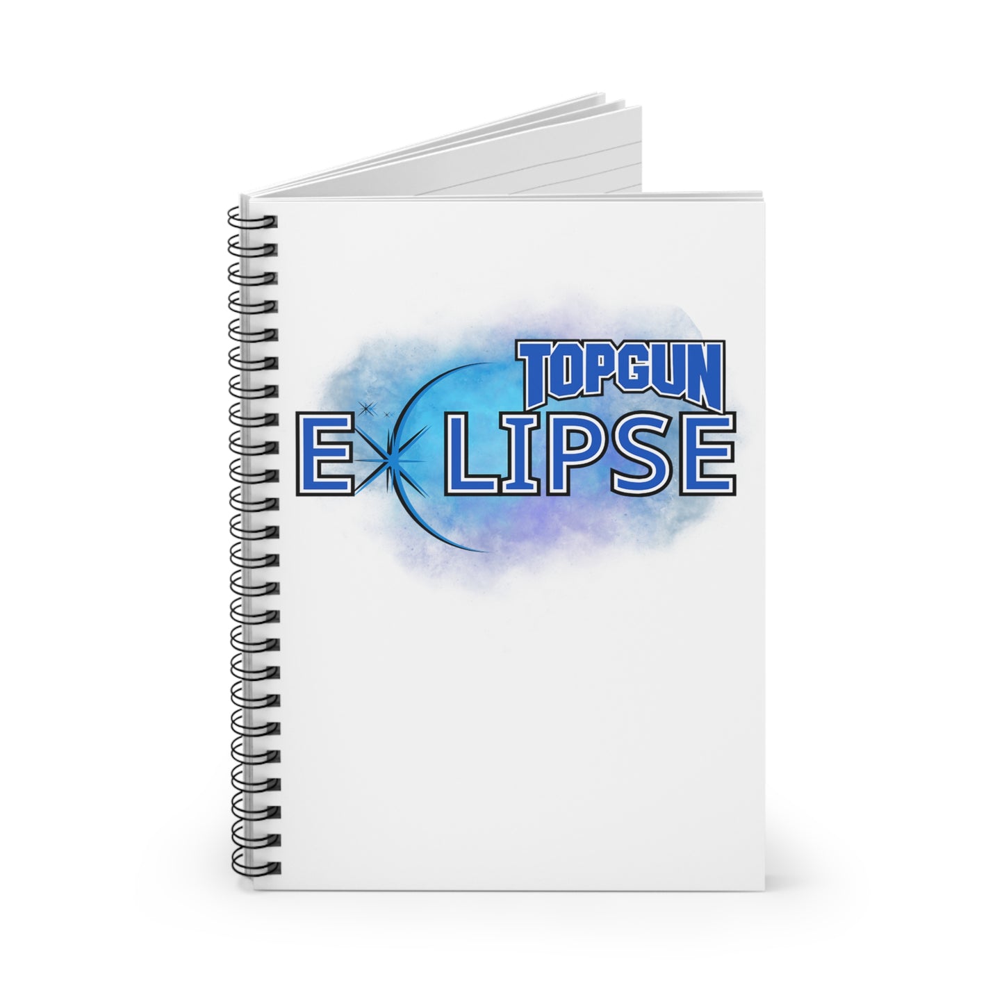 Spiral Notebook Eclipse Ruled Line