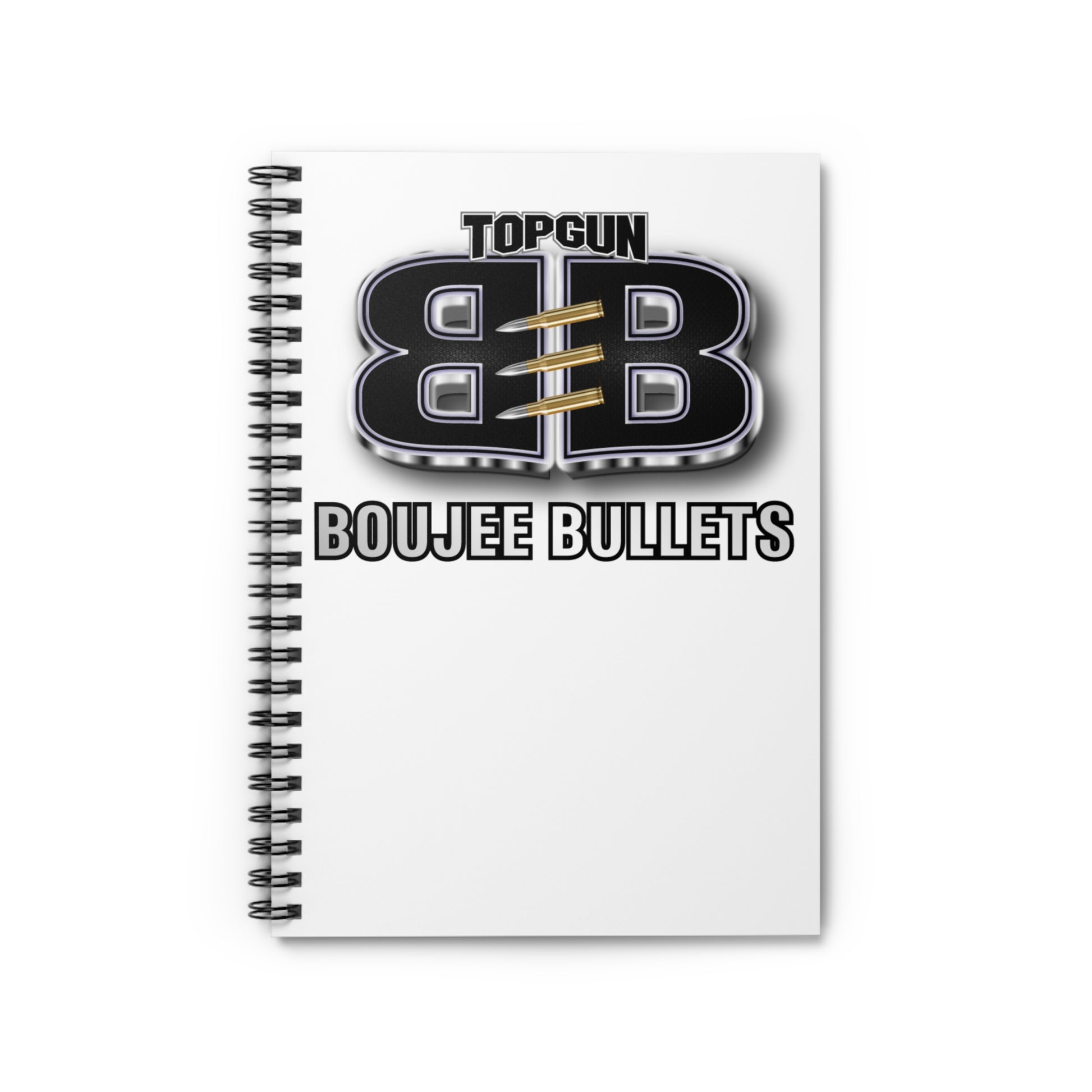 Boujee Bullets Spiral Notebook '26 - '27 - TGProShop