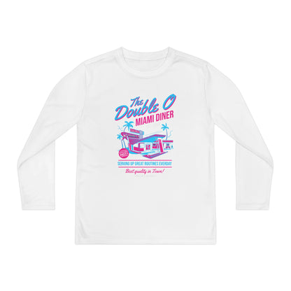 Youth Long Sleeve Tee — 'The Double O Miami Diner - TGProShop