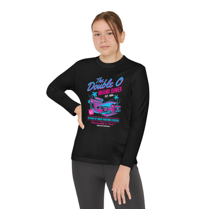 Youth Long Sleeve Tee — 'The Double O Miami Diner - TGProShop