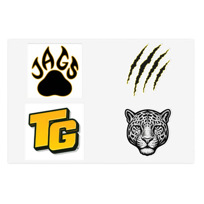Top Gun All Stars Sticker Sheet Pack – JAGS Paw, Claw Marks & TG Decals