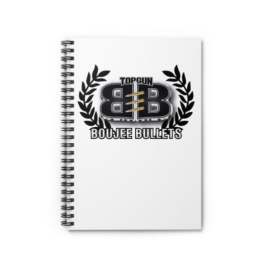 Spiral Notebook Bougie Bullets Ruled Line