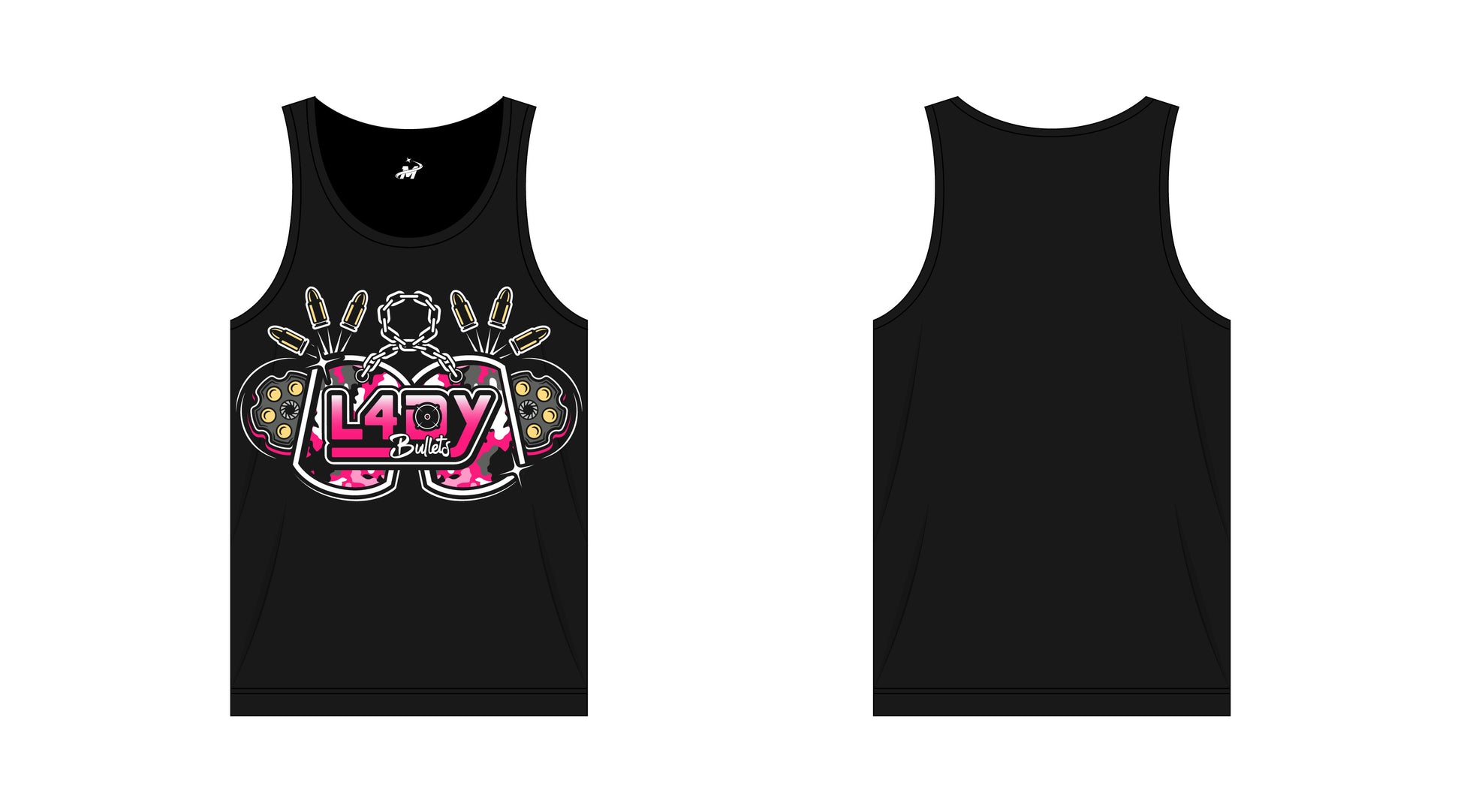 Lady Bullets Tank (DTF) - TGProShop