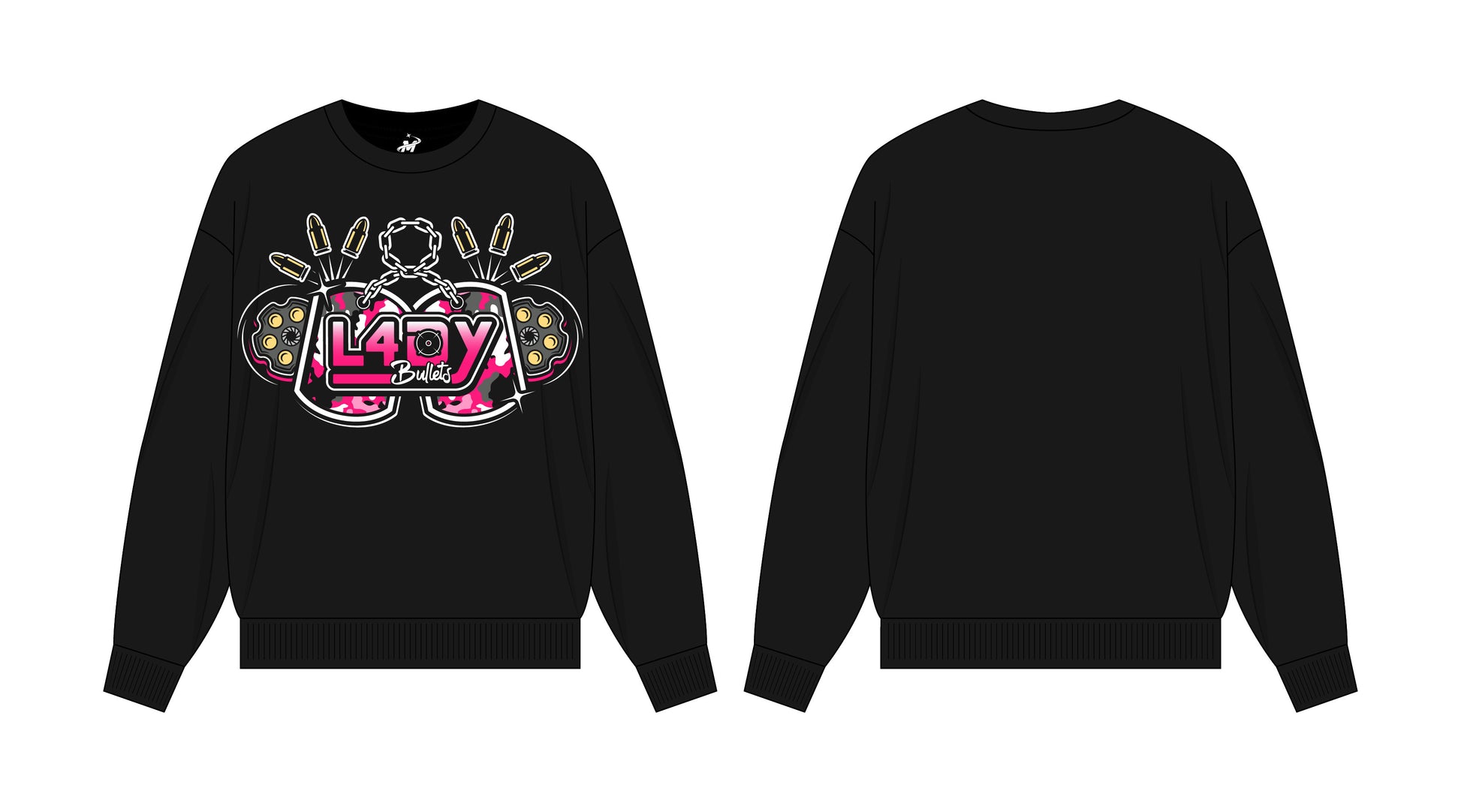 Lady Bullets Crewneck (DTF) - TGProShop