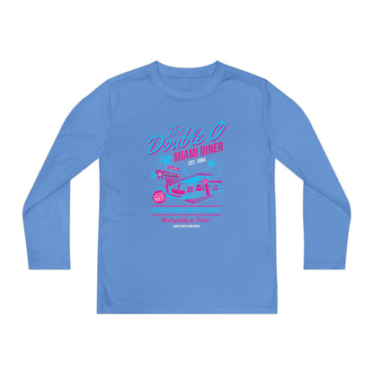Youth Long Sleeve Tee — 'The Double O Miami Diner - TGProShop