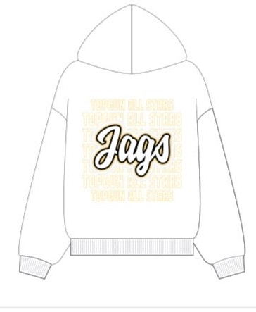 JAGS Cursive Zip Hoodie