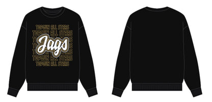 JAGS Cursive crew sweatshirt