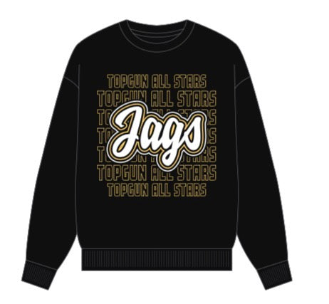 JAGS Cursive crew sweatshirt