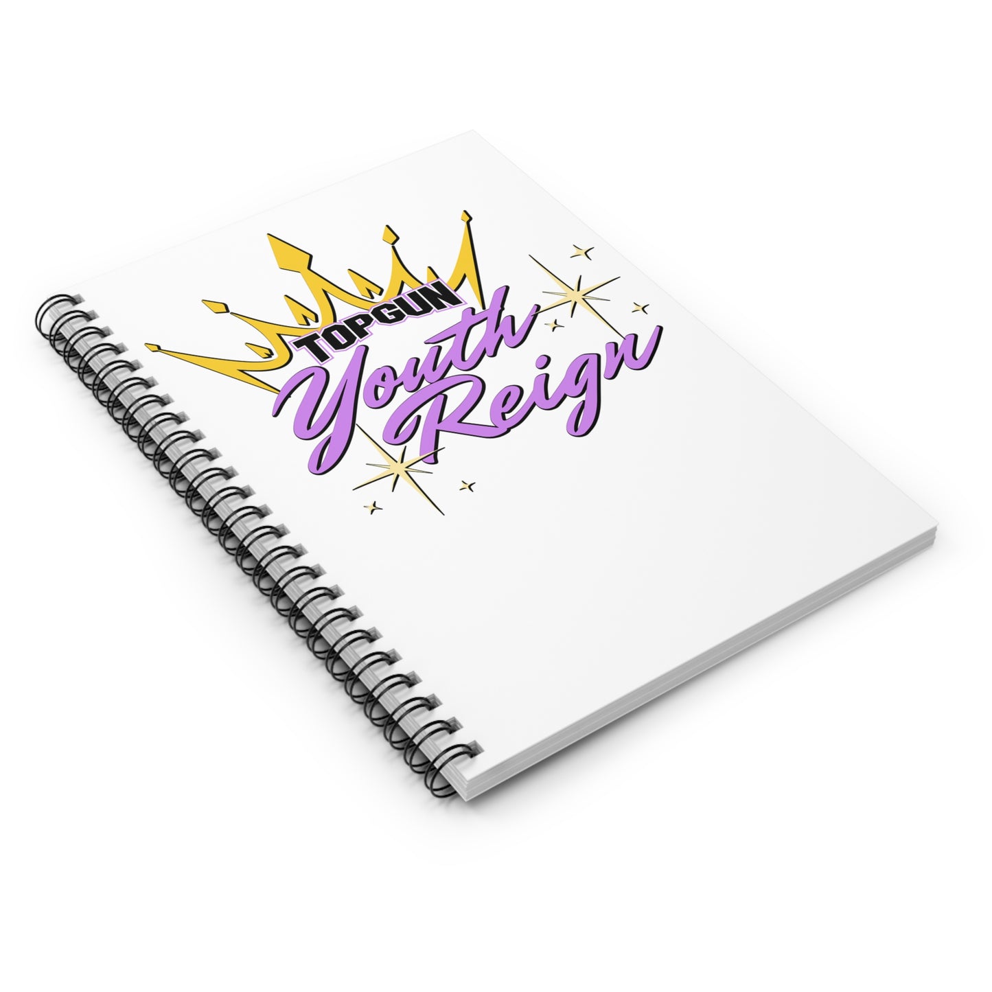 Spiral Notebook Youth Reign Ruled Line