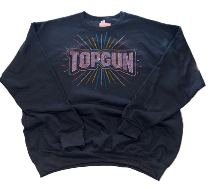 Bling Rainbow TOPGUN Crew AXXL - TGProShop