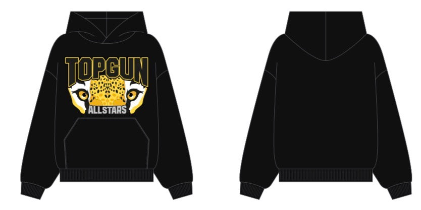 TOPGUN Bling Jags Face Hoodie