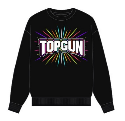 Bling Rainbow TOPGUN Crew