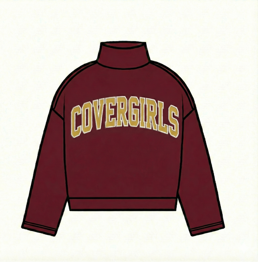 Covergirls Mock Neck Sweatshirt || Ships 3/10 - TGProShop