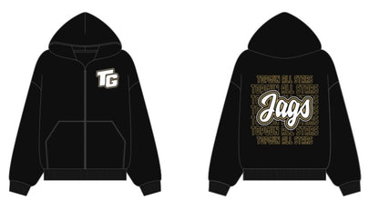 JAGS Cursive Zip Hoodie