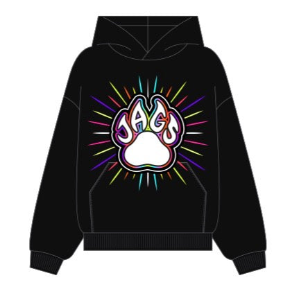 Bling Rainbow Paw Hoodie