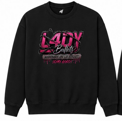 ***Pre-order Lady Bullets rhinestone Theme Crew Sweatshirt - SHIPS 9/4/26