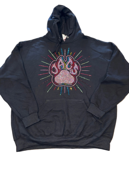 Bling Rainbow Paw Hoodie - TGProShop