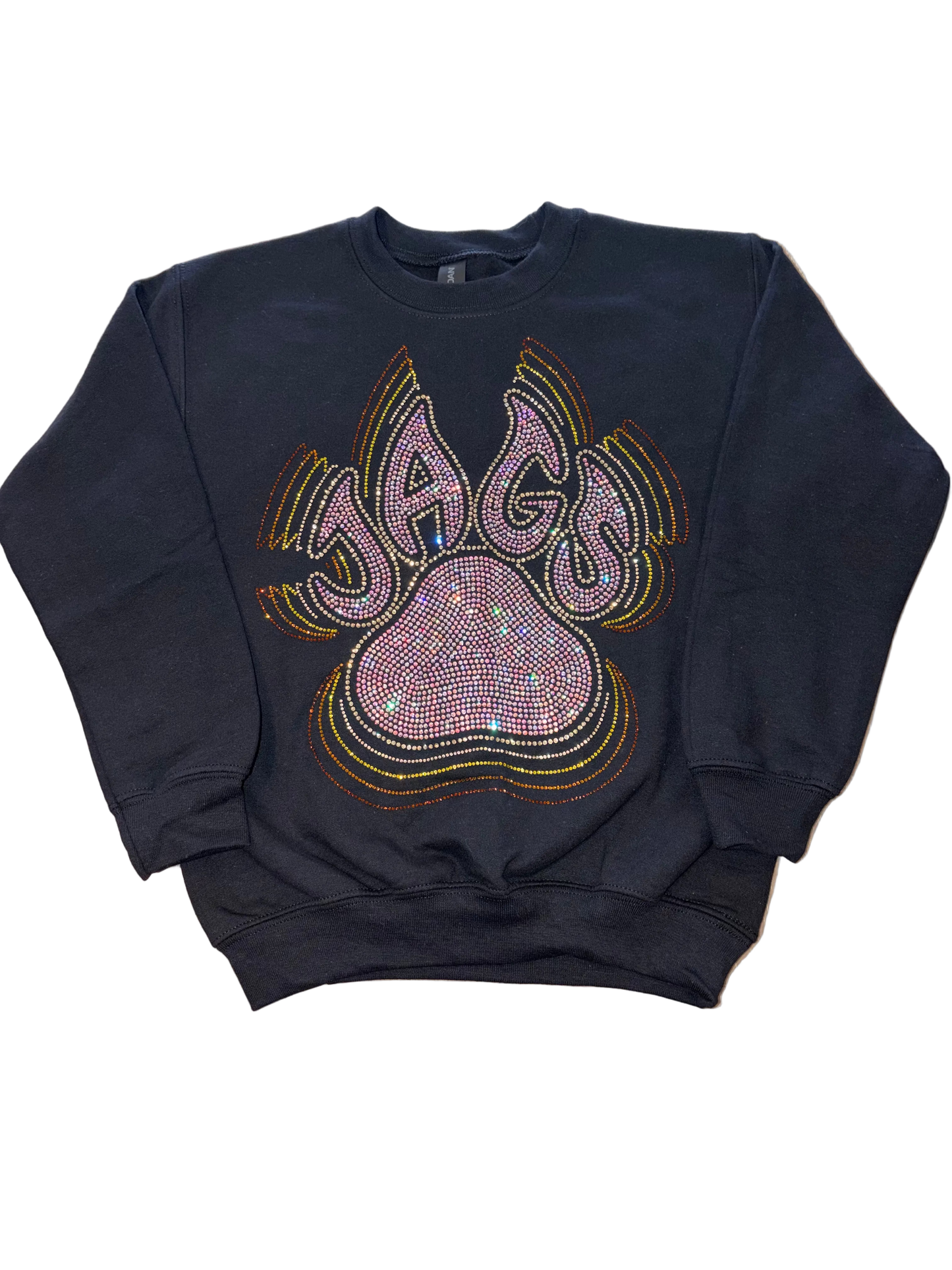 Faded Paw Bling Crew - TGProShop