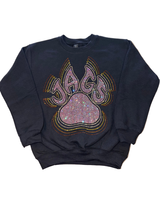 Faded Paw Bling Crew - TGProShop