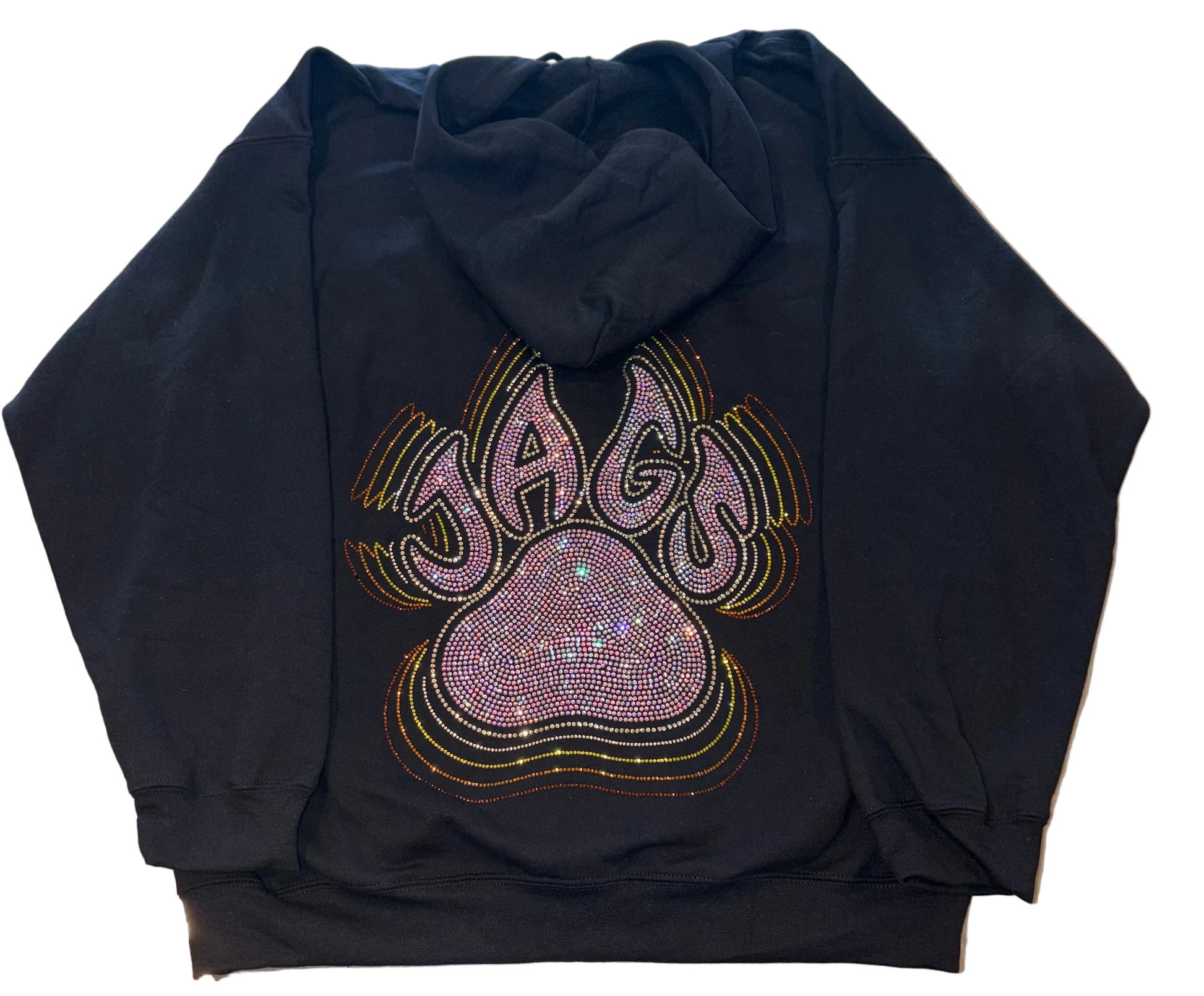 Faded Paw Bling Full Zip Jacket - TGProShop