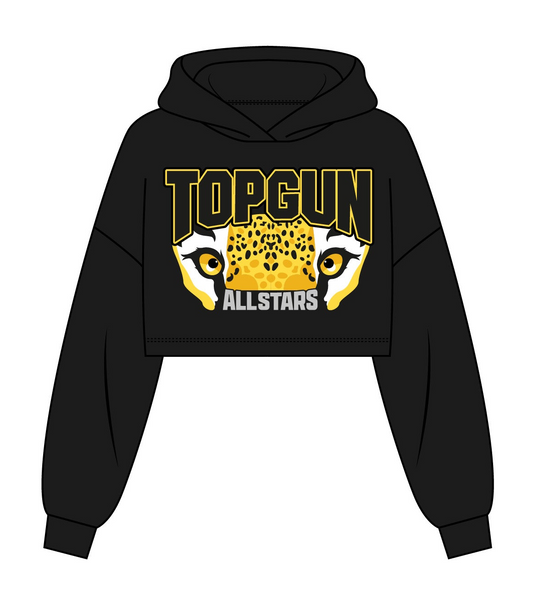 Jags Face Hoodie CROP