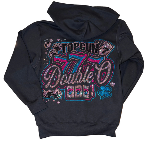 Double O 777 Zip Hoodie