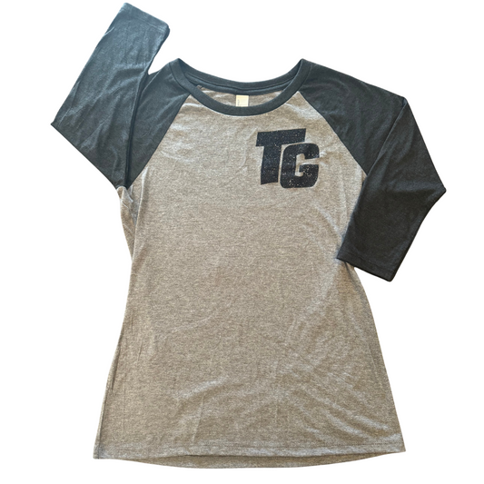 Bling: TG glitz 3/4 sleeve T-shirt - TGProShop