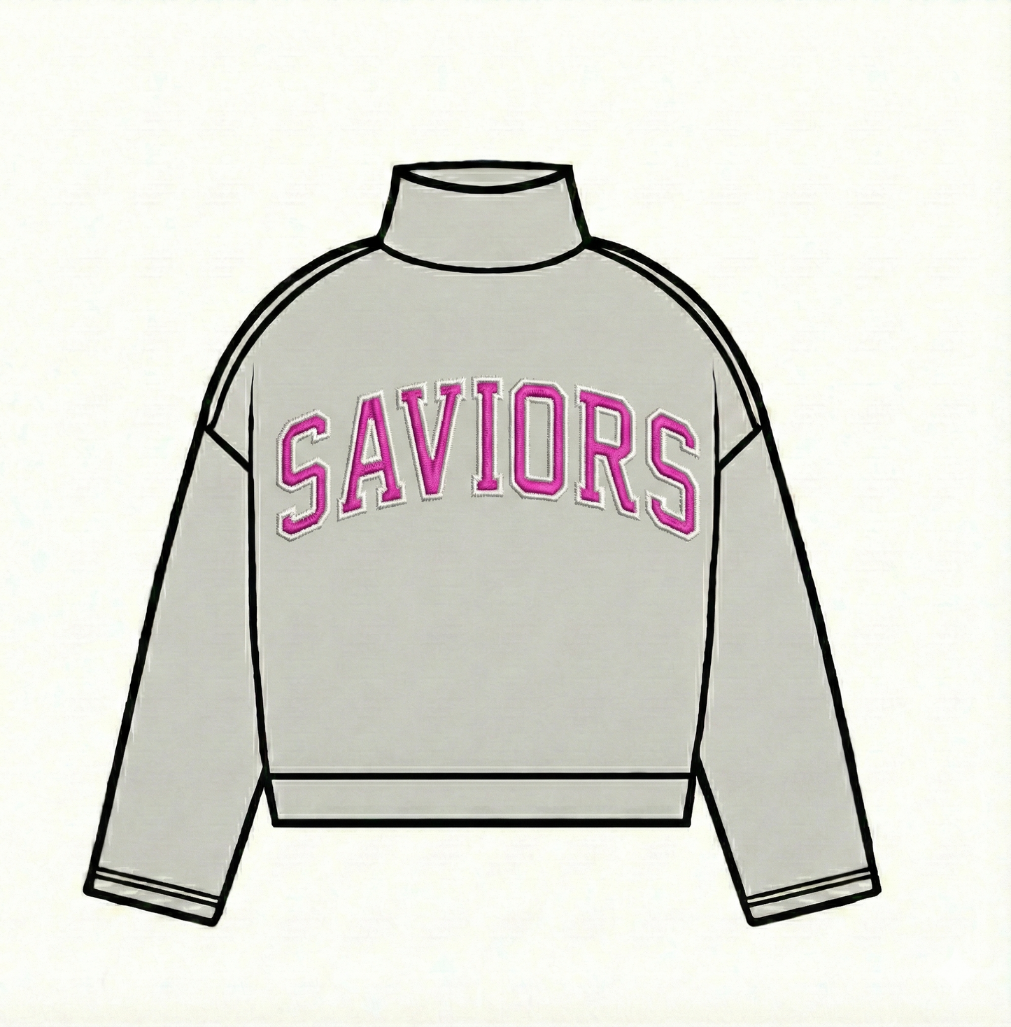 Saviors Mock Neck Sweatshirt || Ships 3/10 - TGProShop