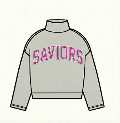 Saviors Mock Neck Sweatshirt || Ships 3/10 - TGProShop