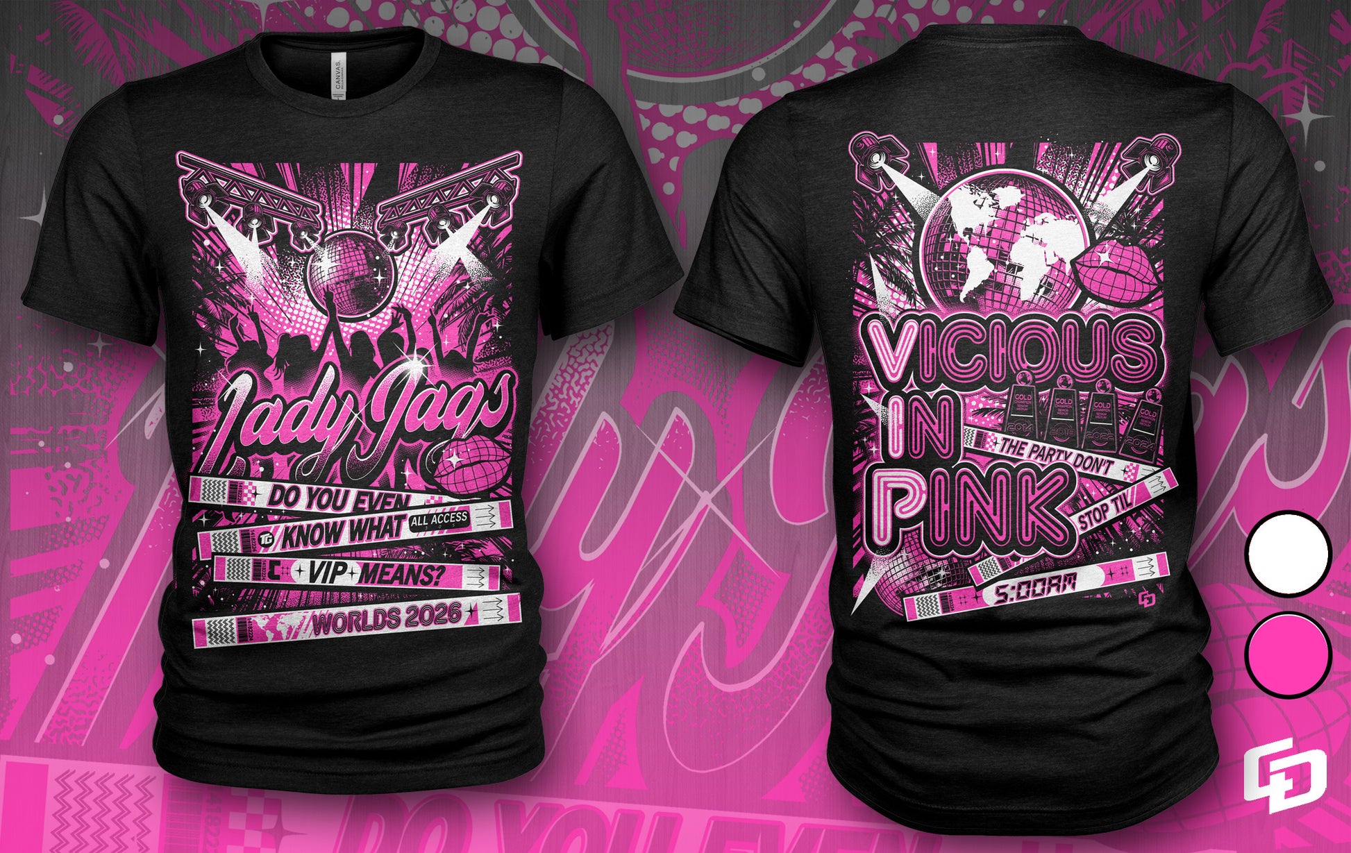 **Pre-Order LADY JAGS'26 Worlds T-shirt (Ships 4/17/2026) - TGProShop