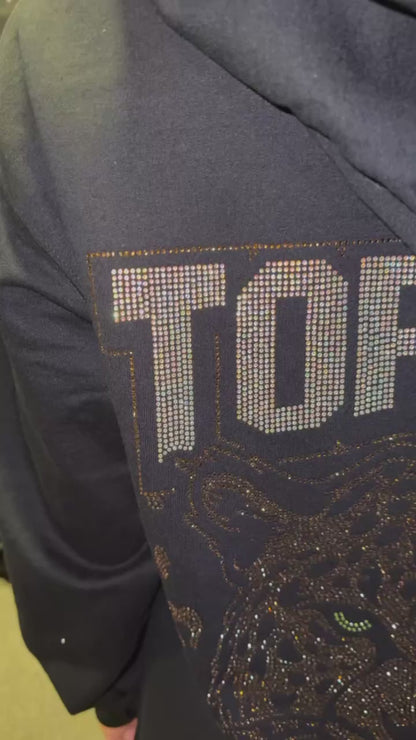 MB BLING TOPGUN ELEGANT JAG ZIP JACKET