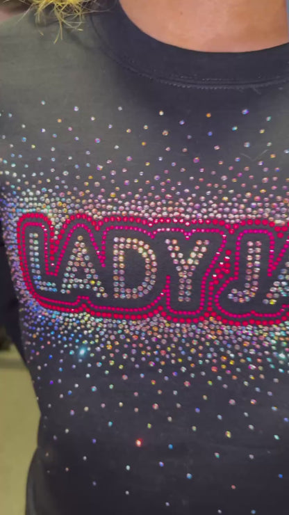 MB BLING LADY JAGS CREW NECK SWEATER